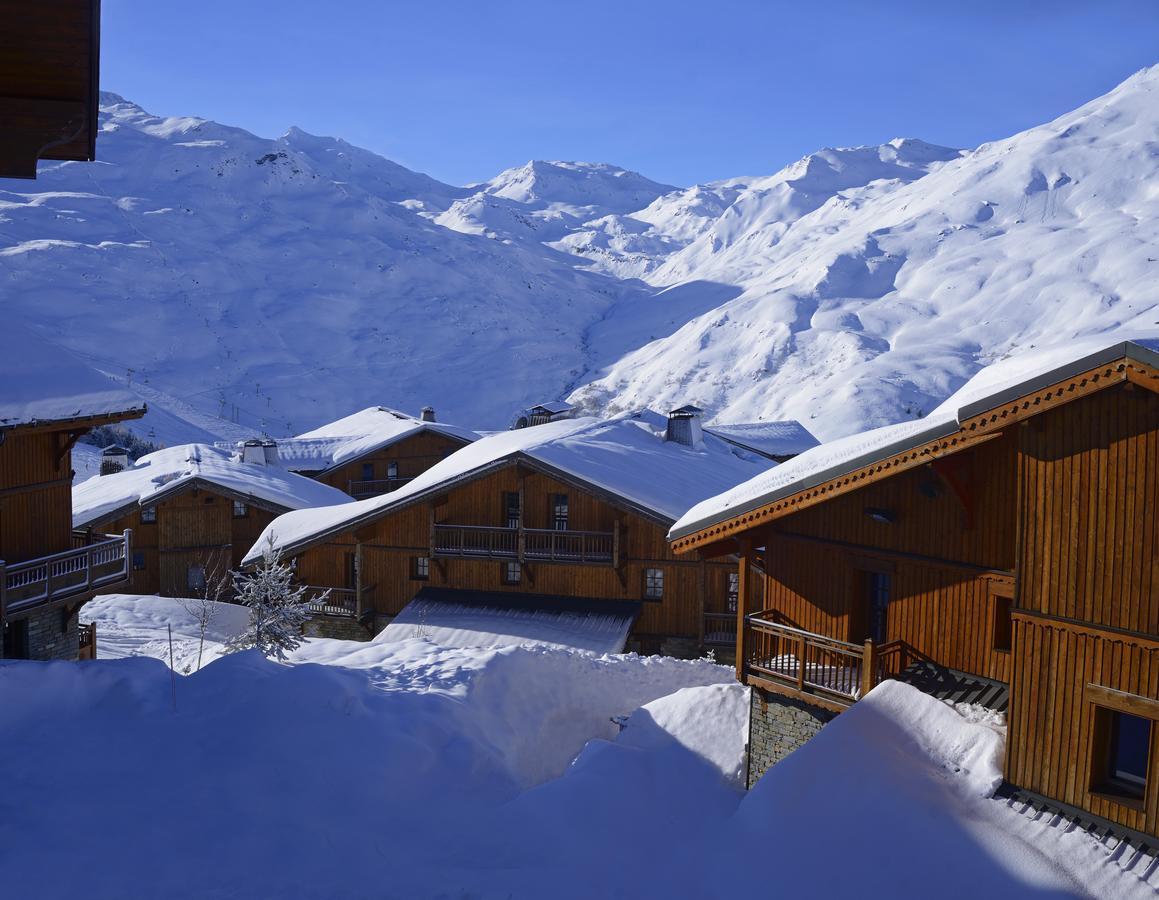 Cgh Residences & Spas Les Chalets Du Soleil Authentiques Saint-Martin-de-Belleville Dış mekan fotoğraf