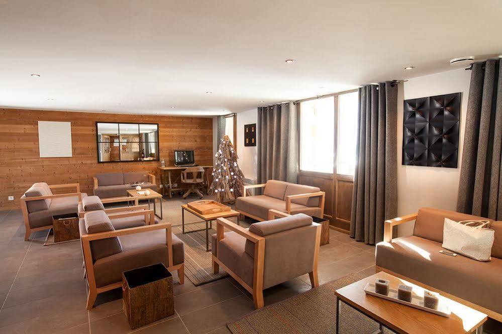 Cgh Residences & Spas Les Chalets Du Soleil Authentiques Saint-Martin-de-Belleville Dış mekan fotoğraf