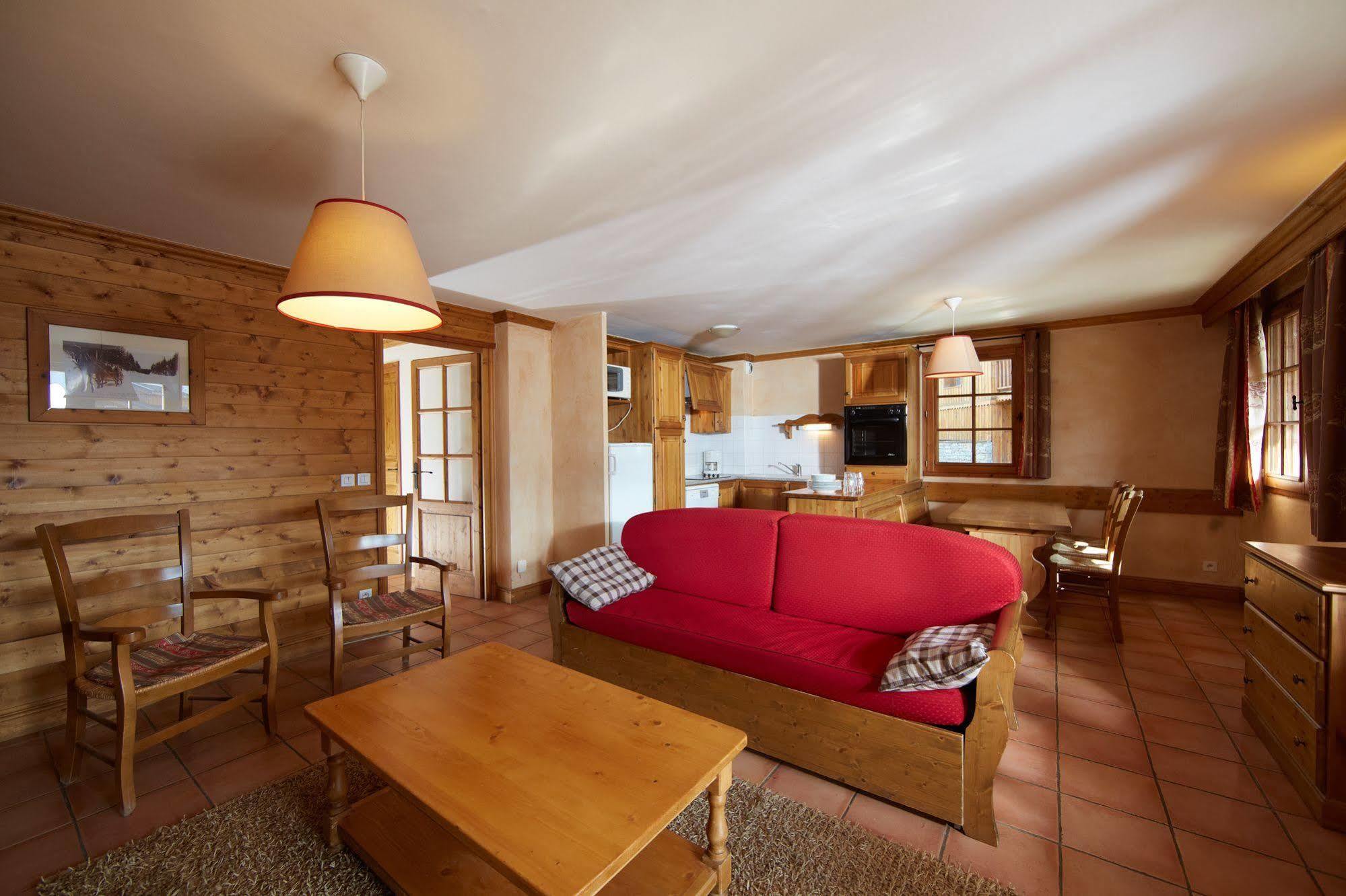 Cgh Residences & Spas Les Chalets Du Soleil Authentiques Saint-Martin-de-Belleville Dış mekan fotoğraf
