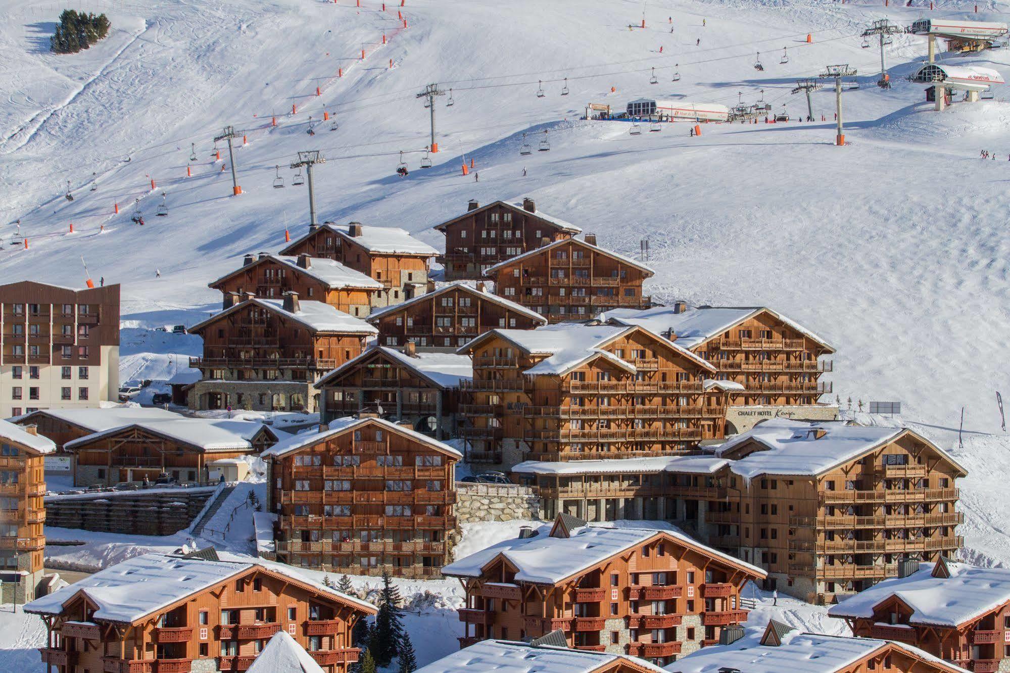 Cgh Residences & Spas Les Chalets Du Soleil Authentiques Saint-Martin-de-Belleville Dış mekan fotoğraf