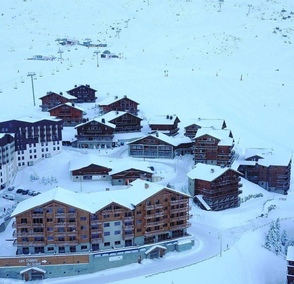 Cgh Residences & Spas Les Chalets Du Soleil Authentiques Saint-Martin-de-Belleville Dış mekan fotoğraf