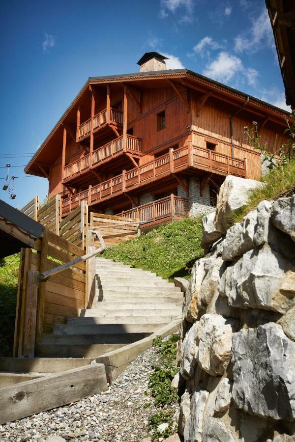 Cgh Residences & Spas Les Chalets Du Soleil Authentiques Saint-Martin-de-Belleville Dış mekan fotoğraf
